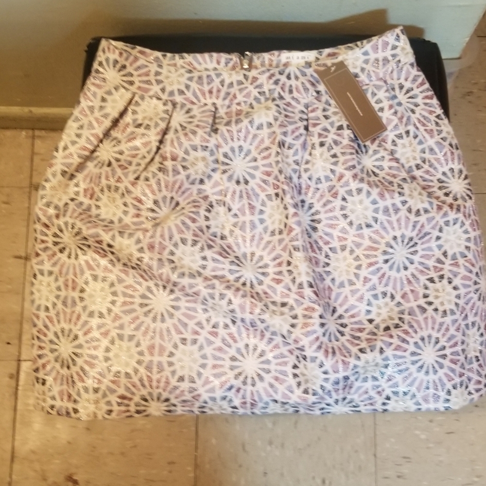 Dressy festive mini skirt